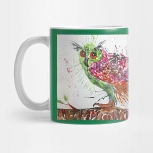 Colorful Owl Mug